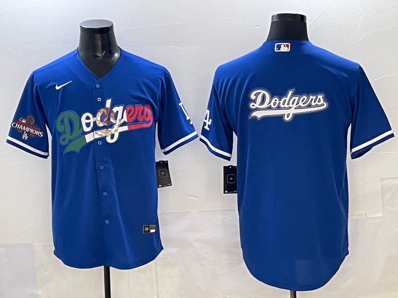 Men Los Angeles Dodgers blank blue Nike 2025 MLB All Star Jersey 0014